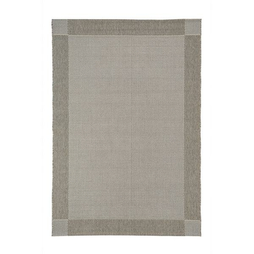 Outdoor Verandah Cream Grey Rug 80 X 400 Cm