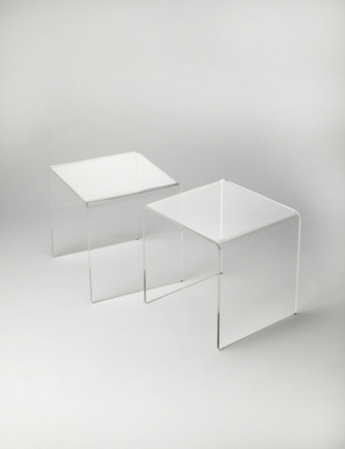 Bunching Table, Clear Acrylic Finish