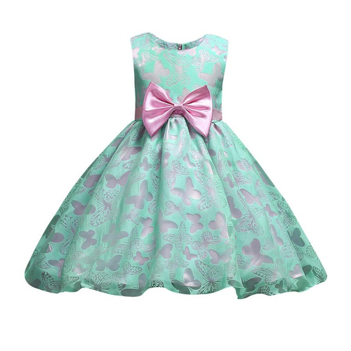 2018 Fashion design Children's party dress Flower