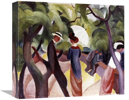 Global Gallery GCS-278321-16-142 16 in. Promenade Art Print - August M