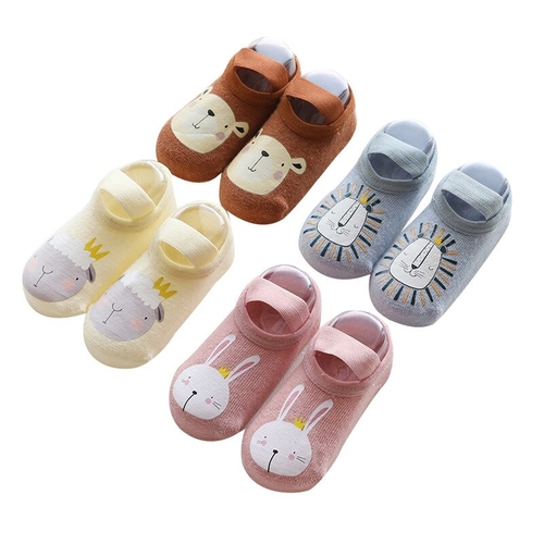 Non-slip Baby Socks Spring Autumn Cotton Socks