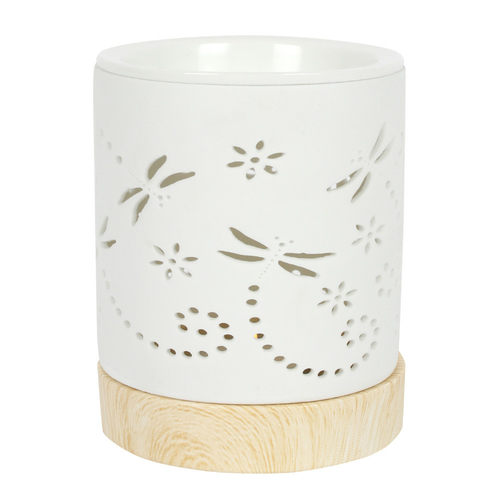 Dragonfly Matte Ceramic Oil Burner