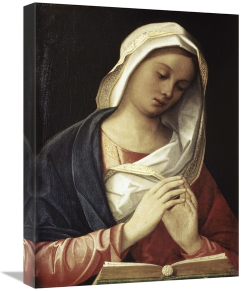 Global Gallery GCS-280966-22-142 22 in. Madonna in Prayer Art Print - 