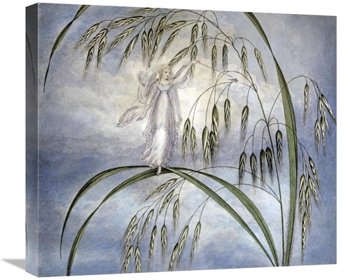 Global Gallery GCS-282584-22-142 22 in. A Fairy Waving Her Wand Standi