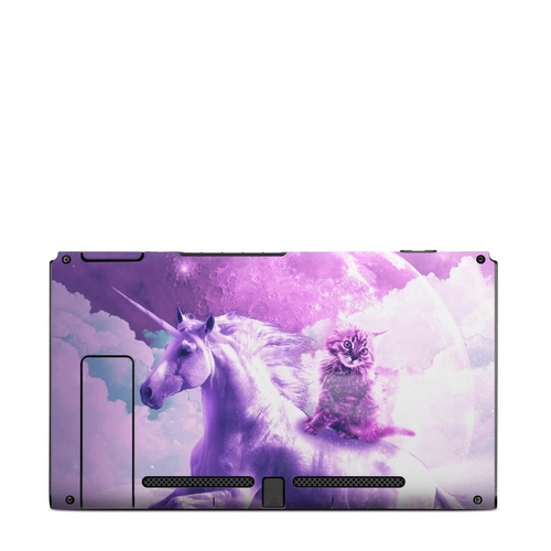 DecalGirl NSB-CATUNICORN Nintendo Switch Console Back Skin - Cat Unico