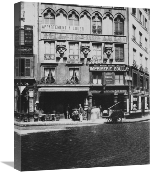 Global Gallery GCS-455127-22-142 22 in. Paris, 1903 - House on the