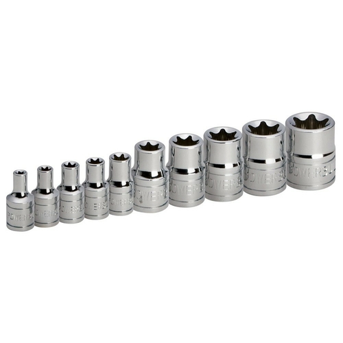 Powerbuilt 10 pc E Socket Set - 648667