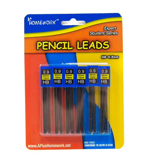 Mechanical Pencil Lead Refills - .9HB - 6PK