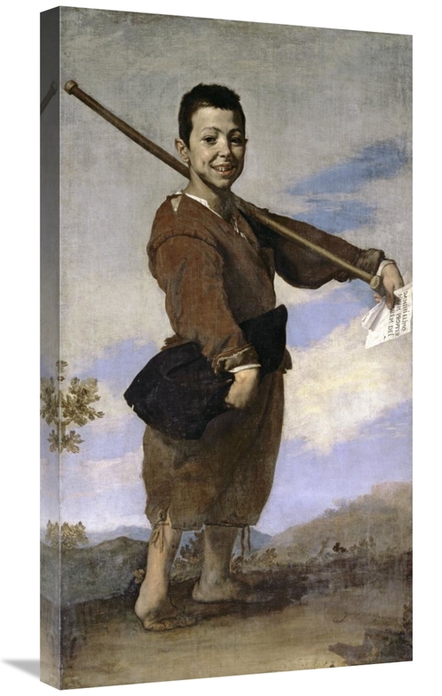 Global Gallery GCS-279708-30-142 30 in. Club-Footed Boy Art Print - Ju