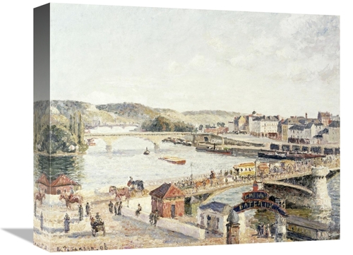 Global Gallery GCS-267032-16-142 16 in. Afternoon Sun, Rouen Art P