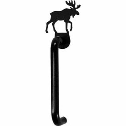 Wrought Iron Moose Cabinet Vertical Door Handle