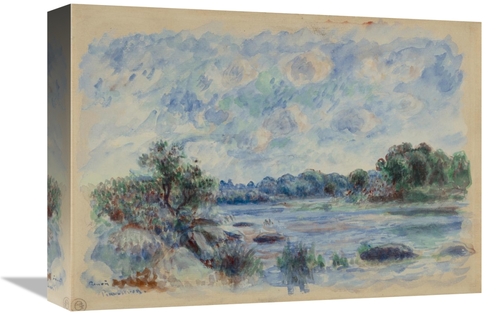 Global Gallery GCS-454976-1216-142 12 x 16 in. Landscape at Pont-Aven 