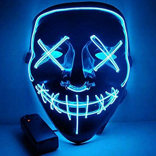 Halloween Masks Cosplay Mask Blue Color