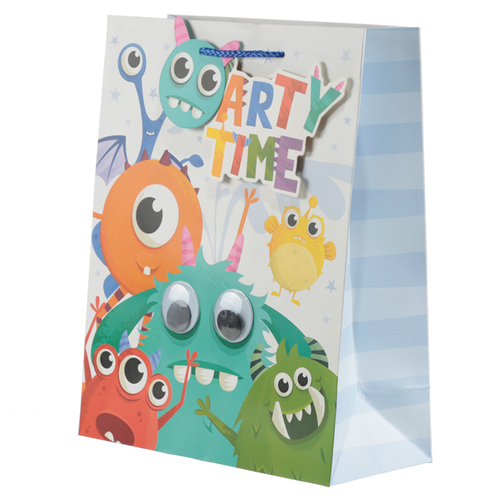 Monster Monstarz Design Large Gift Bag