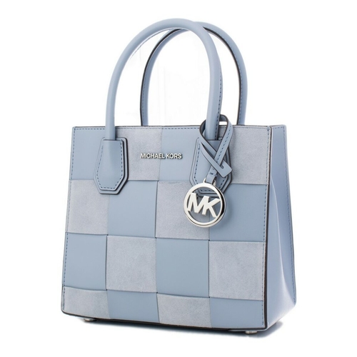 Women's Handbag Michael Kors 35S2SM9M6S-PALE-BLU-MLT Blue 22 x 19 x 10