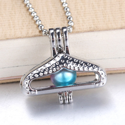 1pcs Hanger Lava Rock Necklace Aromatherapy Locket