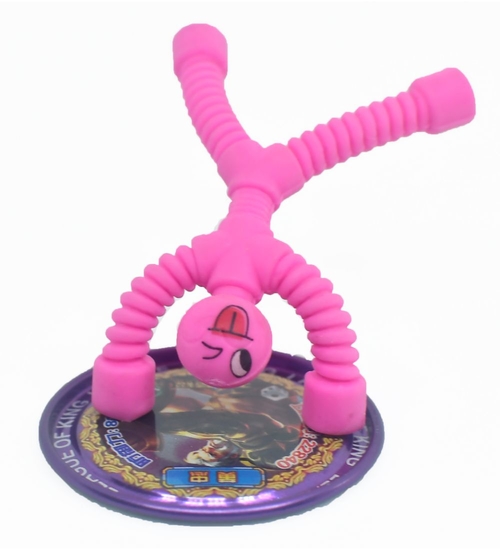 Pink Color Flexible Yoga Man