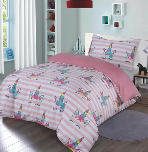 BLC - Magical Unicorn print - Kids bedding Twin Size Duvet Cover 