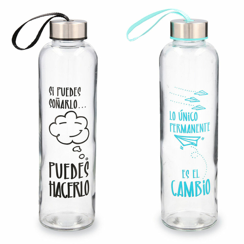 Bottle Quid Quidate Crystal Transparent (0,6 L)