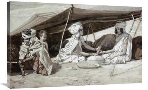 Global Gallery GCS-280477-36-142 36 in. Rachel & Leah Art Print - Jame