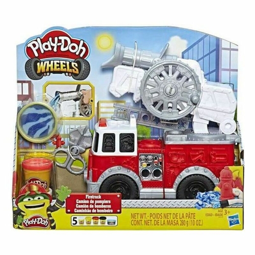 Fire Engine Playdoh Wheels Hasbro (5 pcs)