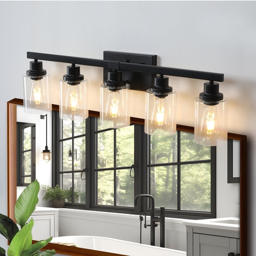 (Same as W1340P197622/L001010-B5) 5-Lights Farmhouse Vanity Lights