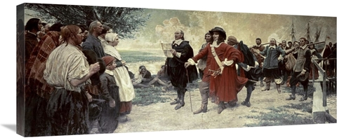 Global Gallery GCS-280729-36-142 36 in. Captain Philip Carteret Landin