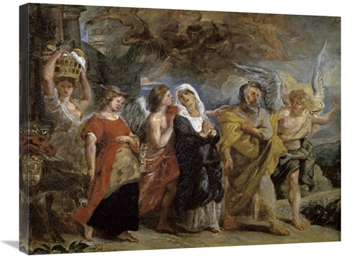 Global Gallery GCS-277361-30-142 30 in. Copy After the Flight of Lot b