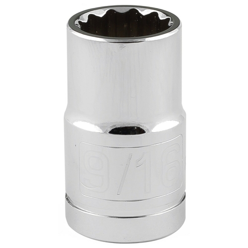 Powerbuilt 1/2' Dr. X 9/16in 12Pt Socket - 642001