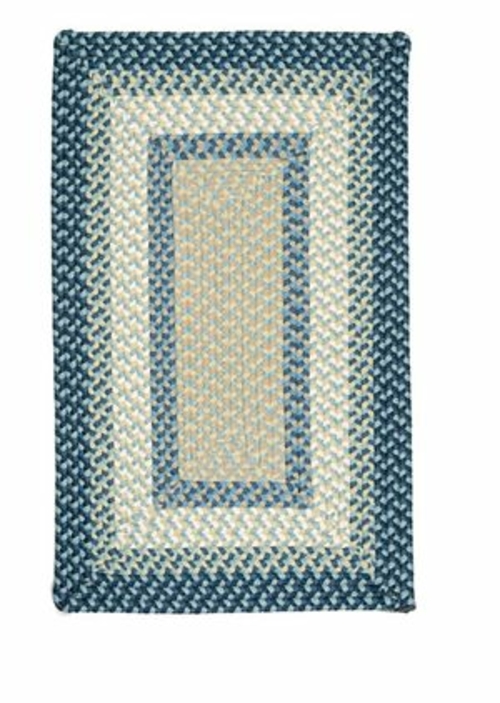 Colonial Mills Rug MG59R072X072R Montego - Blue Burst 6 ft. square Bra