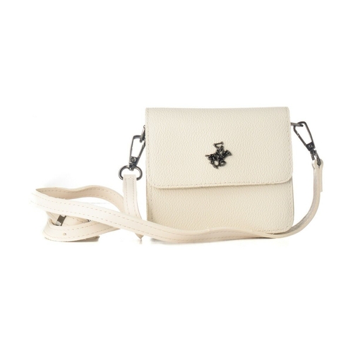 Women's Handbag Beverly Hills Polo Club 2021-WHITE White (11 x 13 x 5