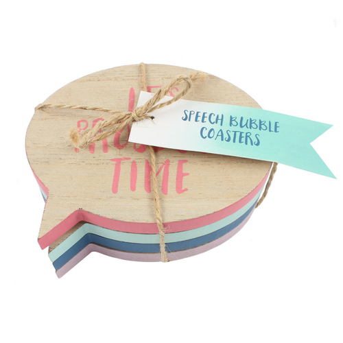 Set of 4 Assorted Drinking Coasters