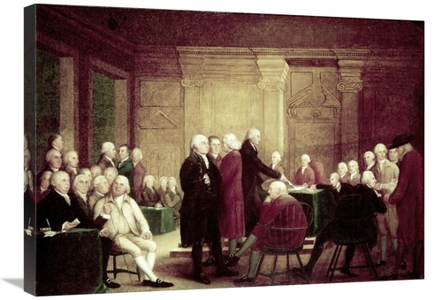 Global Gallery GCS-279405-30-142 30 in. Congress Voting Independence&#