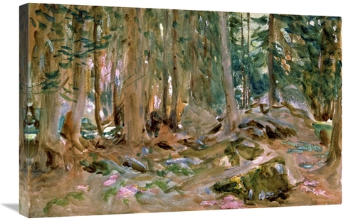 Global Gallery GCS-279987-30-142 30 in. Pine Forest Art Print - John S