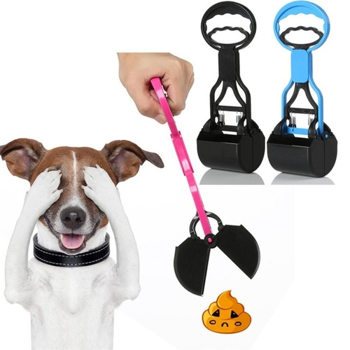 28CM Handle Walking Pet Dog Pooper Scooper Outdoor