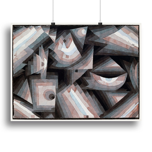 Crystal Gradation 1921 No.1 Canvas Print or Poster