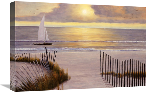 Global Gallery GCS-136054-1624-142 16 x 24 in. When the Sun Goes Down 