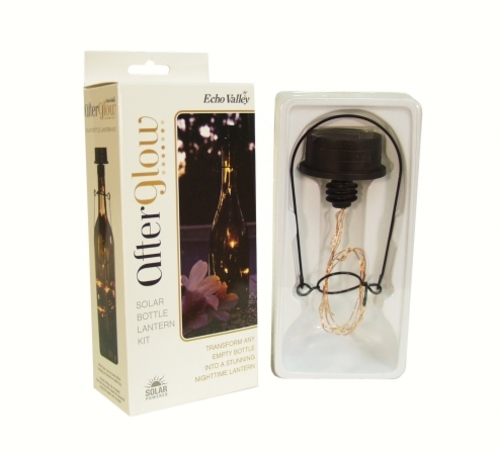 Echo Valley EV4579 AfterGlow Solar Bottle Lantern Kit