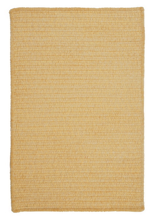 Colonial Mills Rug M301R024X048S Simple Chenille - Dandelion 2 ft. x 4