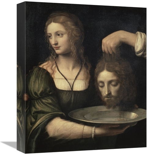 Global Gallery GCS-282368-16-142 16 in. Salome Receiving the Head of J