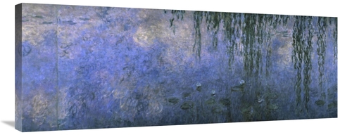 Global Gallery GCS-278739-40-142 40 in. Water Lilies - Morning with Wi