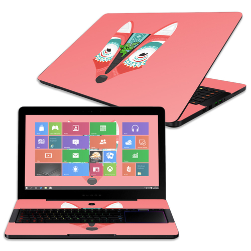 MightySkins RABLPR17-Aztec Fox Skin for 17 in. Razer Blade Pro, Az