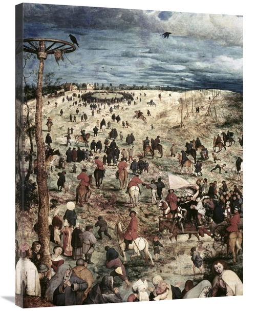 36 in. The Procession to Calvary - Detail - II Art Print - Pieter Brue