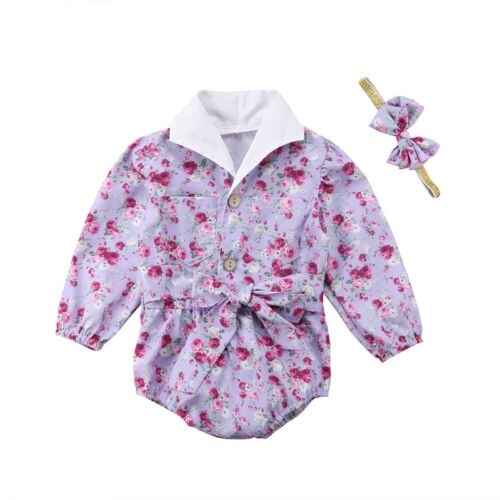 Baby Floral Clothes Infant Newborn Baby Girls