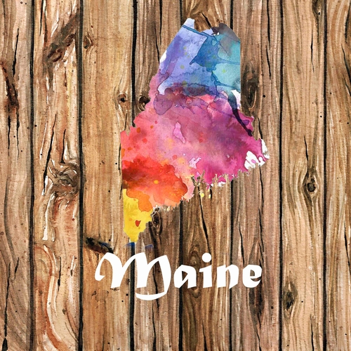 State Of Maine A 3 Inch Diameter Patches