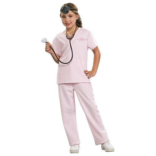 Rubies 271689 Veterinarian Pink Child Costume - Large