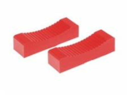 Prothane PTN19-1413 1.5 x 6 in. Heads Urethane Jack Stand Pad, Red