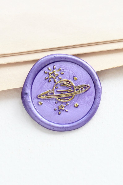 Planet Wax Seal Stamp /galaxy Wax seal Stamp kit /Custom Sealing
