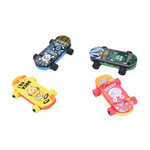 Novelty Cartoon Skateboard Shaped Eraser Skate