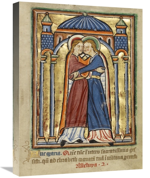 Global Gallery GCS-457561-1824-142 18 x 24 in. The Visitation Art Prin